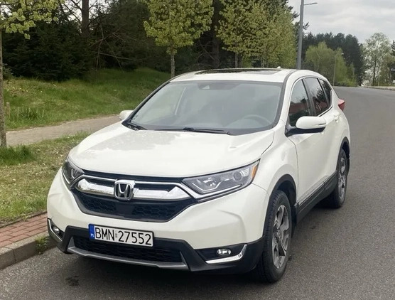 Honda CR-V cena 93000 przebieg: 74000, rok produkcji 2017 z Olsztyn małe 154